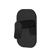 Fima Carlo Frattini Flo' Смеситель для душа встраиваемый, 1 потребитель, цвет: black matt F3809X1NS