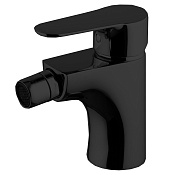 Fima Carlo Frattini Serie 22 Смеситель для биде, с донным клапаном, излив 8,8 см, цвет: black matt F3832NS