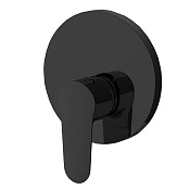 Fima Carlo Frattini Serie 22 Смеситель для душа встраиваемый, 1 потребитель, цвет: black matt F3839E1NS