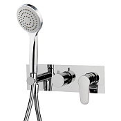 Fima Carlo Frattini Serie 22 Смеситель для душа встраиваемый, 2 потребителя, цвет: chrome F3849WX2CR