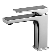 Fima Carlo Frattini Zeta Смеситель для раковины без донного клапана, излив 11,6 см, цвет: chrome F3961NCR.1