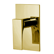 Fima Carlo Frattini Zeta Смеситель для душа встраиваемый, внешняя часть, 1 потребитель, цвет: gold F3969X1OR