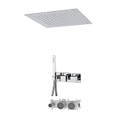 Fima Carlo Frattini Spillo Tech Душевой комплект встраиваемый: термостат, душ, 1 режим, цвет: chrome F3989WX9Q50CR