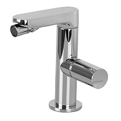 Fima Carlo Frattini Nomos Go Смеситель для биде, без донного клапана, излив 9,9 см, цвет: chrome F4162CR.1