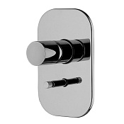 Fima Carlo Frattini Nomos Go Смеситель для душа встраиваемый, 2 потребителя, цвет: chrome F4169X2CR