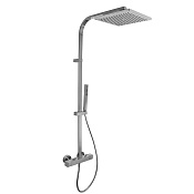 Fima Carlo Frattini Wellness Душевая стойка: термостат, верхний и ручной душ, цвет: chrome F4265N/Q305CR