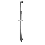 Fima Carlo Frattini Spillo Steel Душевая штанга 93 см с держателем и душем, цвет: stainless steel F2097INOX