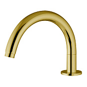 Fima Carlo Frattini Flo' Излив на борт ванны 23,2 см, цвет: gold F2158OR