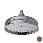 Fima Carlo Frattini Wellness Верхний душ 30 см, 1 режим, без кронштейна, цвет: old bronze F2371/2BR