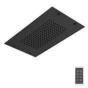 Fima Carlo Frattini Soffioni Потолочный душ 35х20 см, встраиваемый, 1 режим, цвет: black matt F2825NS