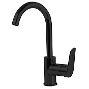 Fima Carlo Frattini Spot Смеситель для раковины Energy Saving, излив 15,5 см, цвет: black matt F3011NS.1.ES