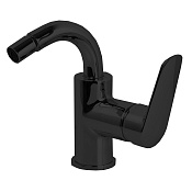 Fima Carlo Frattini Spot Смеситель для биде, с донным клапаном, излив 10,7 см, цвет: black matt F3012NS