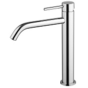 Fima Carlo Frattini Spillo Up Смеситель для раковины высокий без д/к, излив 16,8 см, цвет: chrome F3031LXSCR.1