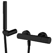 Fima Carlo Frattini Spillo Tech Смеситель для душа с душевым комплектом, x серия, цвет: black matt F3035TXNS