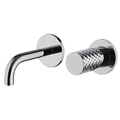 Fima Carlo Frattini Spillo Tech Смеситель для раковины встраиваемый, излив 12 см, цвет: chrome F3051TWSX9XCR