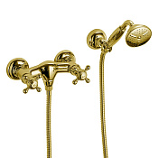 Fima Carlo Frattini Elizabeth Смеситель для душа с душевым комплектом, без излива, цвет: gold F5085OR