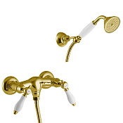 Fima Carlo Frattini Herend Смеситель для душа с душевым комплектом, без излива, цвет: gold F5405CBOR