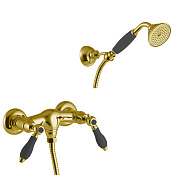 Fima Carlo Frattini Herend Смеситель для душа с душевым комплектом, без излива, цвет: gold F5405CNOR