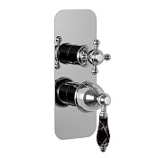 Fima Carlo Frattini Herend Смеситель для душа встраиваемый, 2-3 потребителя, цвет: chrome F5409X6CNCR