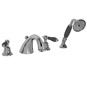 Fima Carlo Frattini Herend Смеситель на борт ванны с ручным душем, цвет: chrome F5414CNCR