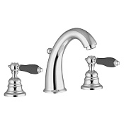 Fima Carlo Frattini Herend Смеситель для раковины, с донным клапаном, излив 13,8 см, цвет: chrome F5421CNCR