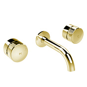 Fima Carlo Frattini Texture Collection Смеситель для раковины встраив., без накладки, цвет: gold F5601/5HOR