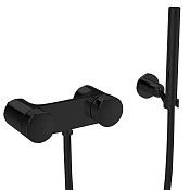 Fima Carlo Frattini Texture Collection Смеситель для душа, без накладки и излива, цвет: black matt F5605HNS