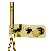 Fima Carlo Frattini Texture Collection Смеситель для душа встраиваемый, без накладки, цвет: gold F5619WX2XOR