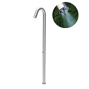 Fima Carlo Frattini Outdoor Душевая колонна напольная 240 см, верхний душ, цвет: stainless steel F5970X1MINOX