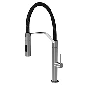 Fima Carlo Frattini Kitchen Смеситель для кухни с поворотно-выдвижным изливом, цвет: chrome F7047/1CR