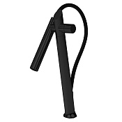 Fima Carlo Frattini Kitchen Смеситель для кухни, выдвижной излив, лейка на магните, цвет: black matt F7050NS