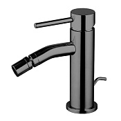 Fima Carlo Frattini Spillo Up Смеситель для биде, с д/к, излив 10,3 см, цвет: brushed black chrome F3032XSCS
