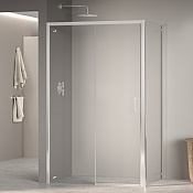 RGW Passage Душевой уголок 160х110х195h см, Easy Clean, стекло прозрачное 6 мм, цвет: хром глянцевый 350817761-11