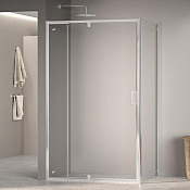 RGW Passage Душевой уголок 80х100х195h см, Easy Clean, стекло прозрачное 6 мм, цвет: хром глянцевый 350807880-11