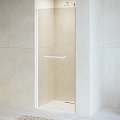 RGW Passage Душевая дверь в нишу, Easy Clean, 90х195h см, стекло прозрачное 6 мм, цвет: белый мат. 020810309-15