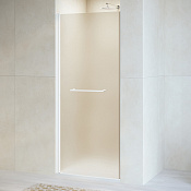 RGW Passage Душевая дверь в нишу, Easy Clean 90х195h см, стекло матовое 6 мм, цвет: белый матовый 020810309-25