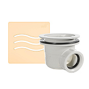 RGW Сифон для поддона, цвет: нержавеющая сталь 502411101-03