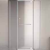 RGW Passage Душевой уголок 90х90х195h см, универ, Easy Clean, стекло матовое 6 мм, цвет: хром глянец 35088199-21