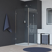 RGW Hotel Душевой уголок 100х100х195h см, Easy Clean, стекло прозрачное 8 мм, цвет: хром глянцевый 35063400-11