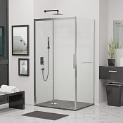 RGW Leipzig Душевой уголок 180х80х195h см, Easy Clean, стекло прозрачное 6 мм, цвет: хром глянцевый 341241188-011