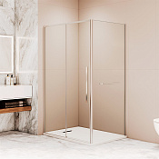 RGW Stilvoll Душевой уголок 150х100х195h см, Easy Clean, стекло прозрачное 6 мм, цвет: хром глянец 323242150-011