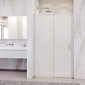 RGW Passage Душевая дверь в нишу, Easy Clean 150х195h см, стекло матовое 6 мм, цвет: хром глянцевый 350801715-21