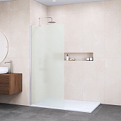 RGW Душевое ограждение walk-in, Easy Clean 110х195h см, стекло матовое 6 мм, цвет: хром глянцевый 351010211-21