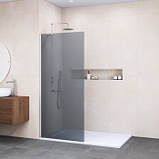 RGW Душевое ограждение walk-in, Easy Clean, 60х195h см, стекло тонированное 6 мм, цвет: хром глянец 351010206-31