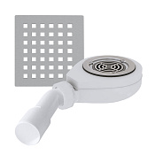 RGW Stone Tray Сифон для поддона с решетой из нержавеющей стали, цвет: хром глянцевый 50241120-00