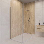 RGW Боковая стенка, Easy Clean 90х190h см, стекло прозрачное 6 мм, цвет: хром глянцевый 352205509-11