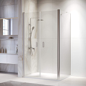 RGW Passage Душевой уголок 80х120х195h см, Easy Clean, стекло прозрачное 6 мм, цвет: хром глянцевый 060814482-11