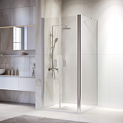 RGW Passage Душевой уголок 70х70х195h см, Easy Clean, стекло прозрачное 6 мм, цвет: хром глянцевый 060813477-11