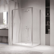 RGW Passage Душевой уголок 100х120х190h см, Easy Clean, стекло прозрачное 5 мм, цвет: хром глянцевый 060814202-11