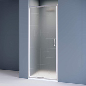 RGW Stilvoll Душевая дверь в нишу, стекло матовое 8 мм, Easy Clean 80х195h см, цвет: хром глянцевый 70320508-181